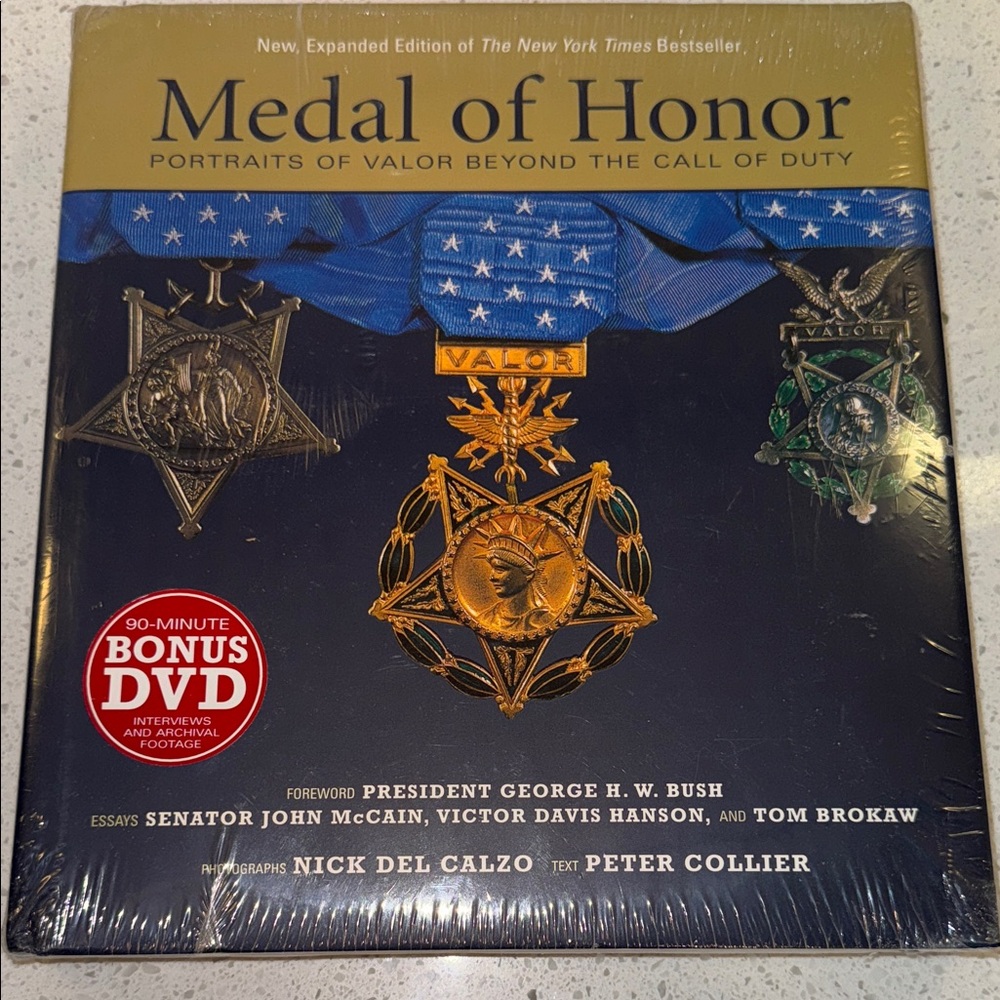 Medal of Honor Book with Bonus DVD